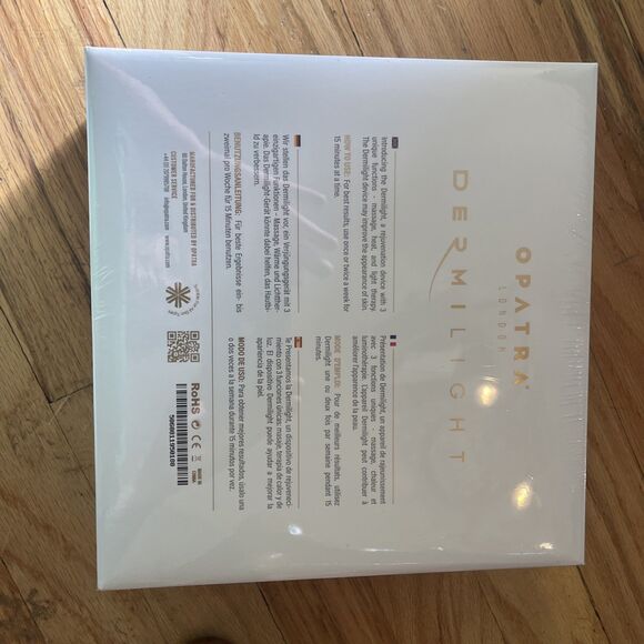 Optra London Dermilight Anti Aging Device LED Light Therapy NIB Sealed - Picture 2 of 7
